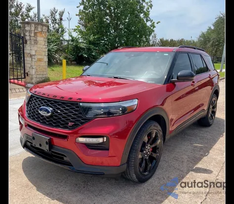 2022 Ford Explorer St from USA, damaged, VIN 1FM5K8GC7NGA62827